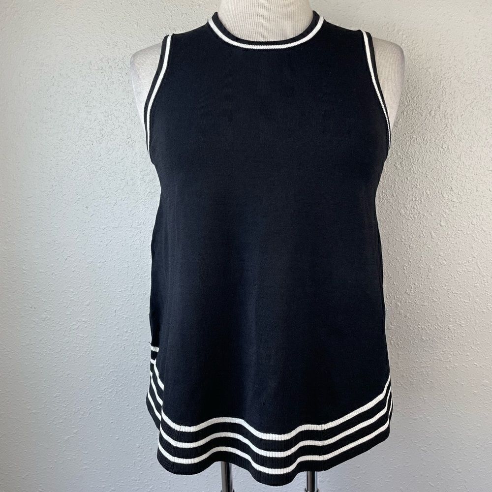 NWT Kendall + Kylie Sleeveless Sweater Top Size S